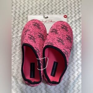 Marilyn Monroe Hot Pink House Slippers Size Large